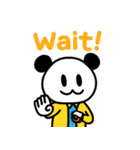 ぱんだぴ 017：ワークチャット英語（個別スタンプ：13）