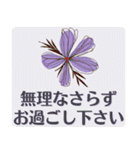 大人の品格を添える夏LINEスタンプ（個別スタンプ：13）