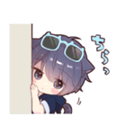 夏のツンデレ猫耳少年2025（個別スタンプ：1）