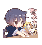夏のツンデレ猫耳少年2025（個別スタンプ：11）