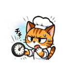 ツンデレ猫スネ吉 8パティシエ編（個別スタンプ：28）