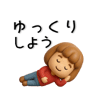 かわいい❤️女の子のスタンプ（個別スタンプ：12）
