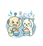 AIロボChapiと猫たちの夏スタンプ（個別スタンプ：7）