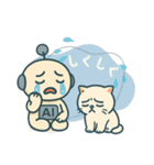 AIロボChapiと猫たちの夏スタンプ（個別スタンプ：22）