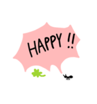 声が大きいアリさん（個別スタンプ：22）