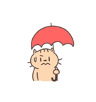 ネコさんスタンプ（夏・雨①）（個別スタンプ：34）