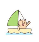 ネコさんスタンプ（夏・雨①）（個別スタンプ：36）