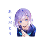 女子高生の部活連絡スタンプ（個別スタンプ：3）