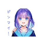 女子高生の部活連絡スタンプ（個別スタンプ：35）