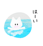 【毎日使える】こたつねこの夏2025（個別スタンプ：2）