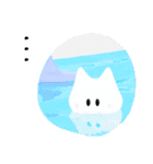 【毎日使える】こたつねこの夏2025（個別スタンプ：6）