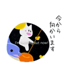 【毎日使える】こたつねこの夏2025（個別スタンプ：19）