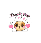 mix犬の挨拶アニメスタンプ（個別スタンプ：1）