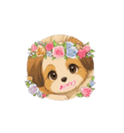 mix犬の挨拶アニメスタンプ（個別スタンプ：2）