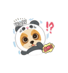 mix犬の挨拶アニメスタンプ（個別スタンプ：9）
