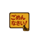 レトロな看板で伝えるひとこと（個別スタンプ：15）