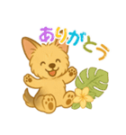 夏のヨーキー便り（個別スタンプ：6）