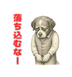 セントバーナードの喜怒哀楽スタンプ（個別スタンプ：3）