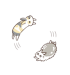兎ちの子は、仲良しだから。ぴょん（個別スタンプ：6）