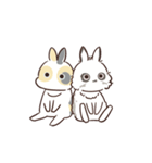 兎ちの子は、仲良しだから。ぴょん（個別スタンプ：13）
