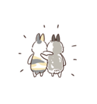 兎ちの子は、仲良しだから。ぴょん（個別スタンプ：14）