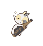 兎ちの子は、仲良しだから。ぴょん（個別スタンプ：17）