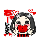【毒舌女】感情を伝えるスタンプ（個別スタンプ：4）