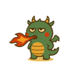 まるっとドラゴンの贈り物（個別スタンプ：4）