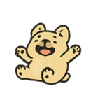 おしり犬の爆笑ライフ（個別スタンプ：3）