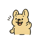 おしり犬の爆笑ライフ（個別スタンプ：4）