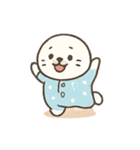 ぽよぽよアザラシの浜辺パレード（個別スタンプ：11）