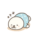 ぽよぽよアザラシの浜辺パレード（個別スタンプ：16）