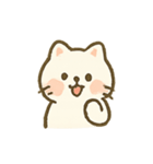もふもふ白ネコの気まぐれ日常（個別スタンプ：13）