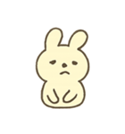 ぷにぷにうさぎの気分大行進（個別スタンプ：3）
