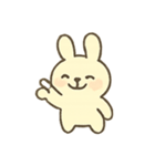 ぷにぷにうさぎの気分大行進（個別スタンプ：5）