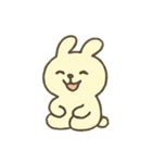 ぷにぷにうさぎの気分大行進（個別スタンプ：11）
