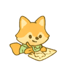 森のキツネ冒険（個別スタンプ：1）