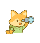 森のキツネ冒険（個別スタンプ：2）
