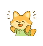 森のキツネ冒険（個別スタンプ：3）