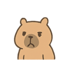 ぽっちゃりカピバラの表情（個別スタンプ：12）