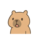 ぽっちゃりカピバラの表情（個別スタンプ：18）