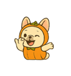 かぼちゃスーツのフレンチブル（個別スタンプ：2）