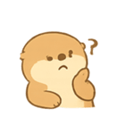 ぼーっとカワウソ（個別スタンプ：5）