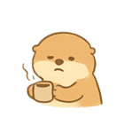 ぼーっとカワウソ（個別スタンプ：6）