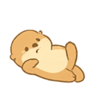 ぼーっとカワウソ（個別スタンプ：8）