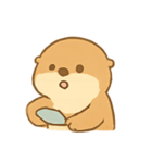 ぼーっとカワウソ（個別スタンプ：9）