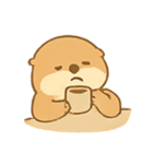 ぼーっとカワウソ（個別スタンプ：11）