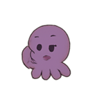 ちびタコの表情大騒動（個別スタンプ：13）