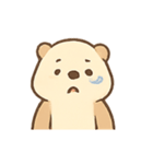 遊び心いっぱいのカワウソ表情（個別スタンプ：1）