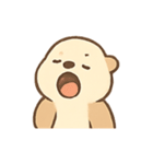 遊び心いっぱいのカワウソ表情（個別スタンプ：2）